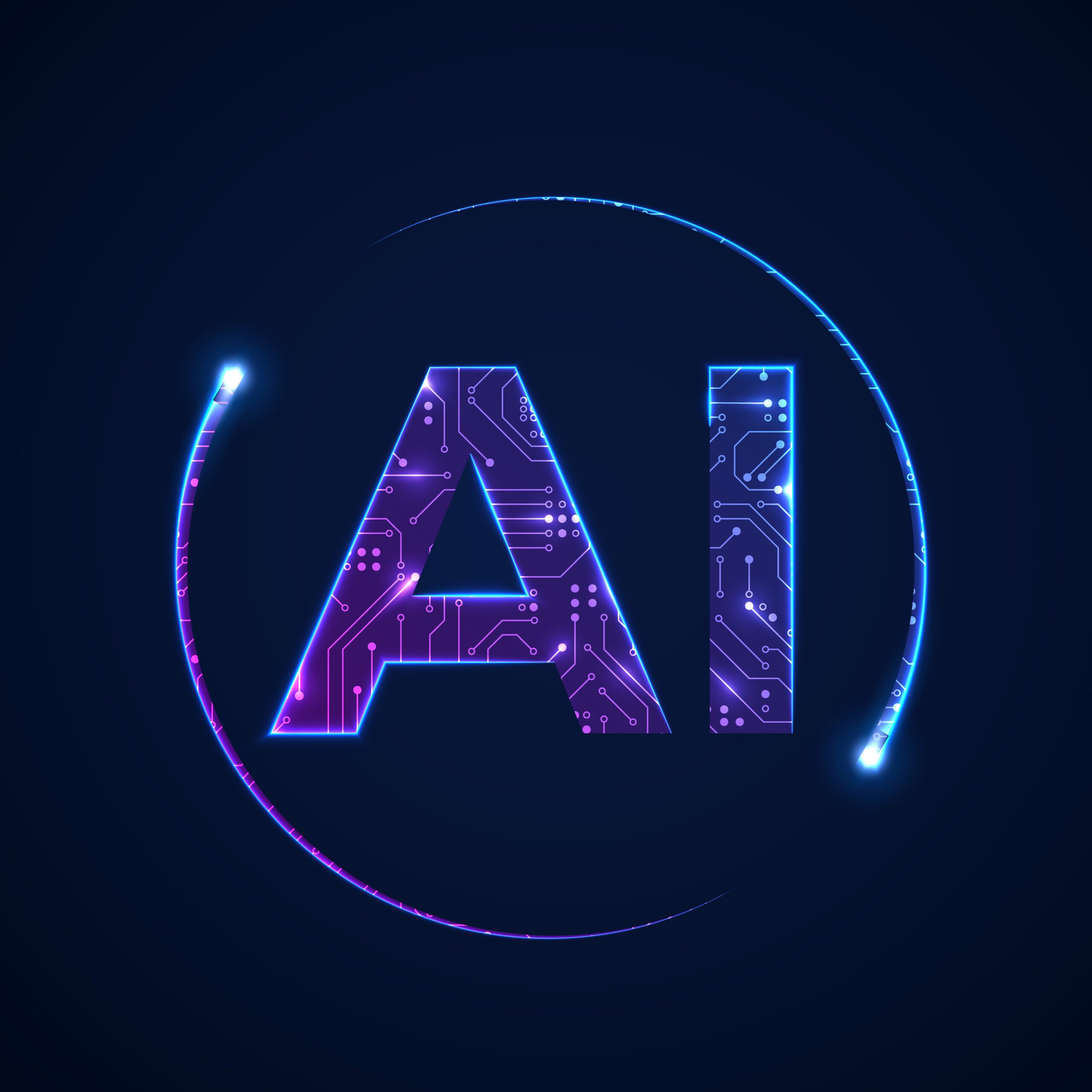 Image with the words AI for Artificial Intelligence